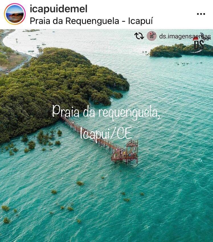 Sua casinha de férias em Icapui CE Extérieur photo