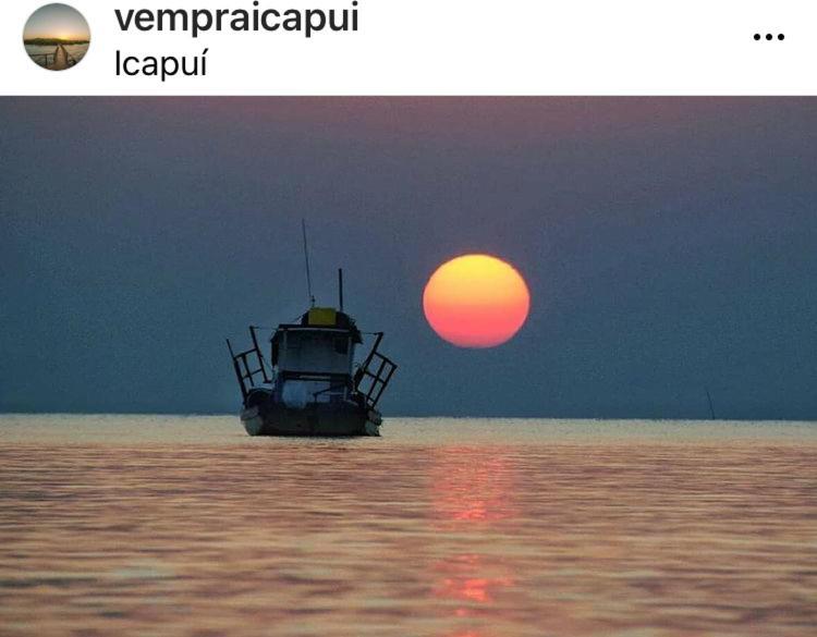 Sua casinha de férias em Icapui CE Extérieur photo