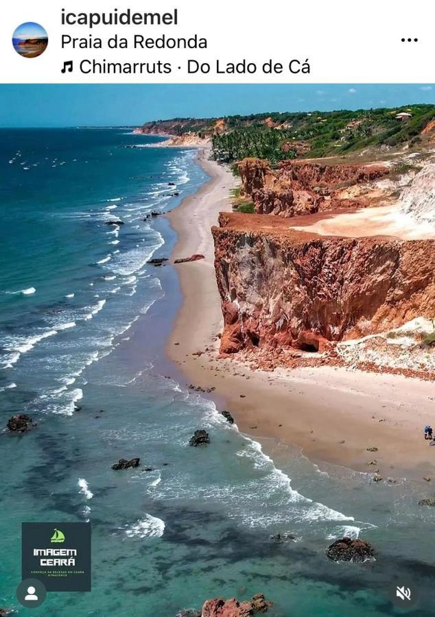 Sua casinha de férias em Icapui CE Extérieur photo