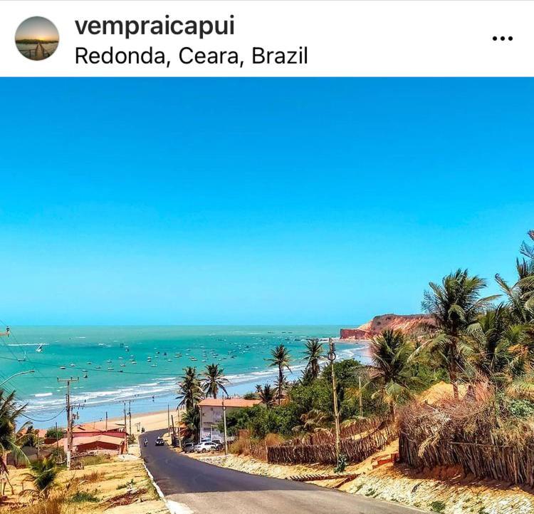 Sua casinha de férias em Icapui CE Extérieur photo