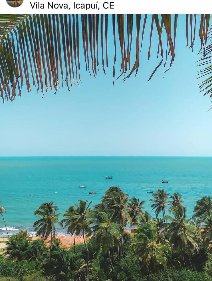 Sua casinha de férias em Icapui CE Extérieur photo